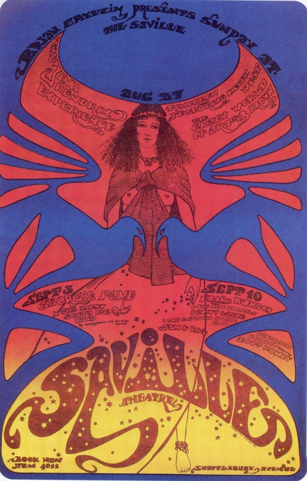 Sunday at the Saville by VINTAGE POSTER